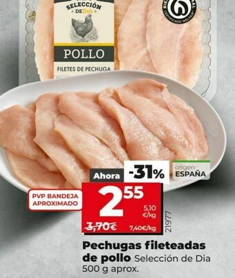 Maxi Dia Pechuga fileteadas de pollo oferta