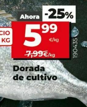 Maxi Dia Dorada de cultivo oferta