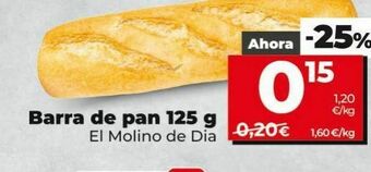 Maxi Dia Pan de barra dia oferta
