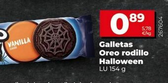 Maxi Dia Galletas oreo rodillo hallowen oferta