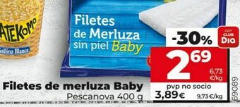 Dia Filetes de merluza pescanova oferta