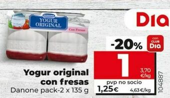 Dia Yogur original danone oferta