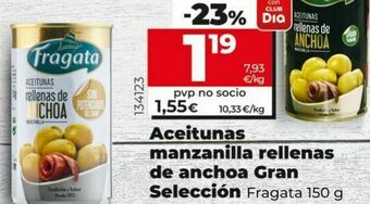 Dia Aceitunas manzanilla rellenas de anchoas gran selección oferta