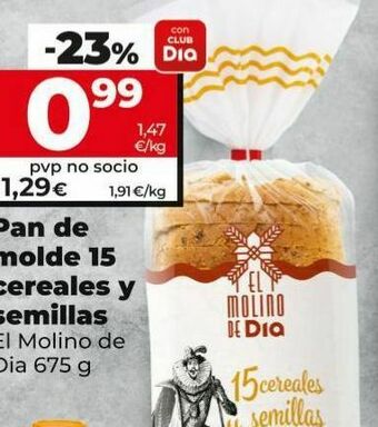 Dia Pan de molde oferta