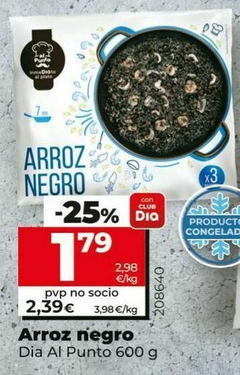Dia Arroz negro oferta
