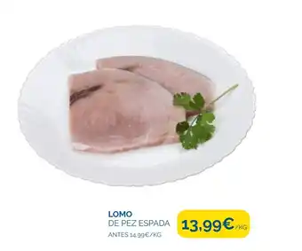 Supermercados La Despensa LOMO DE PEZ ESPADA oferta