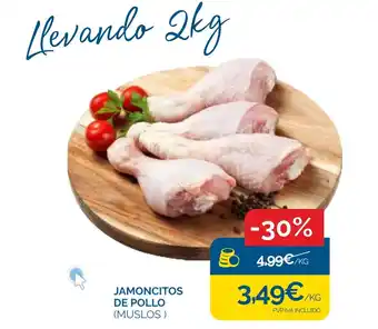 Supermercados La Despensa JAMONCITOS DE POLLO (MUSLOS) oferta