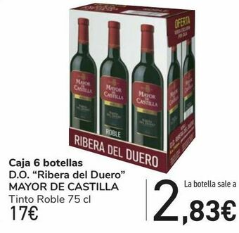 NESCAFÉ Dolce Gusto Caja 6 botellas d.o.''ribera del duero'' mayor de castilla oferta