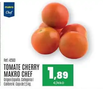 Makro Tomate cherry oferta