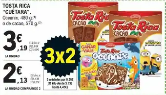 Cuétara Tosta Rica Oceanix 480g