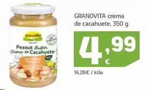 HiperDino Granovita - crema de cacahuete oferta