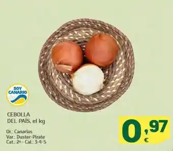 HiperDino Cebolla del país oferta