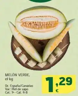 HiperDino Melón verde oferta