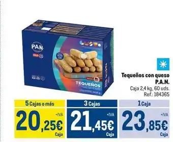 Makro Pan - tequeños con queso oferta