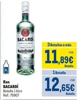 Makro Bacardi - ron oferta