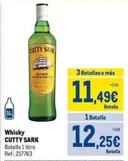 Makro Cutty sark - whisky oferta