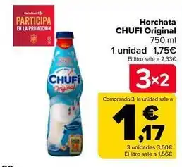 Carrefour Chufi - horchata original oferta