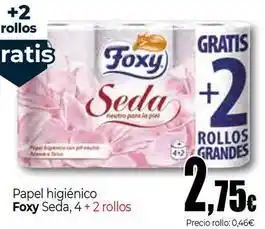 Unide Supermercados Foxy - papel higiénico oferta