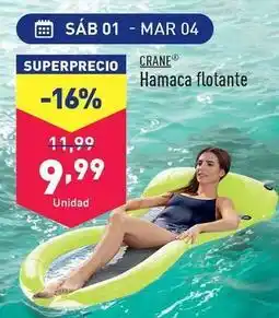ALDI Crane - hamaca flotante oferta