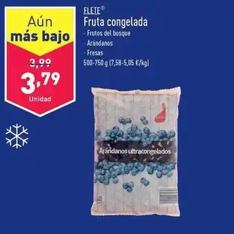 ALDI Flete - fruta congelada oferta