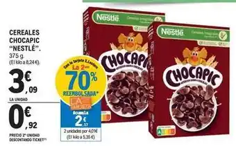 E.Leclerc Nestlé - cereales chocapic oferta