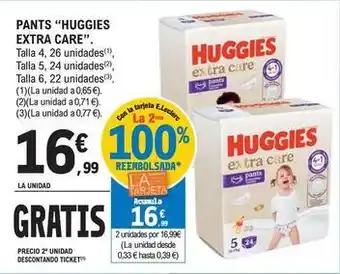 E.Leclerc Huggies - pants extra care oferta