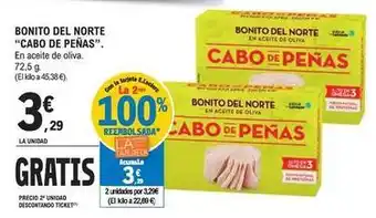 E.Leclerc Cabo de peñas - bonito del norte oferta