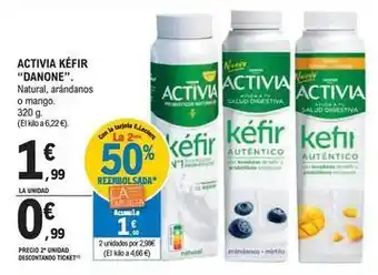 E.Leclerc Danone - activia kéfir oferta