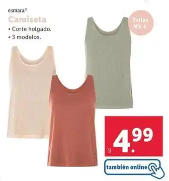 Lidl Esmara - camiseta oferta