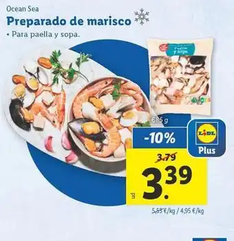 Lidl Ocean sea - preparado de marisco oferta