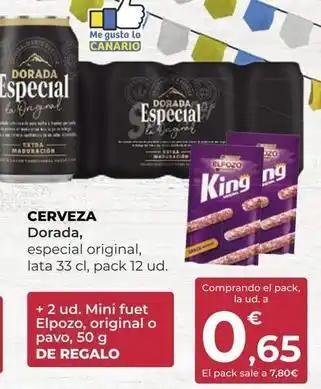 SPAR Gran Canaria Cerveza oferta