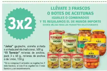 E.Leclerc Llévate 3 Frascos O Botes De Aceitunas oferta