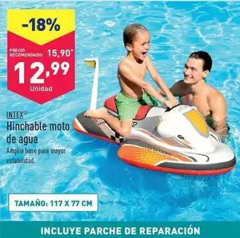 ALDI Intex - hinchable moto de agua oferta