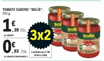 E.Leclerc Solis Tomate Casero 350g oferta