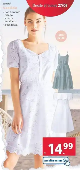 Lidl Esmara - vestido oferta