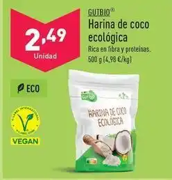 ALDI Gutbio - harina de coco ecologica oferta