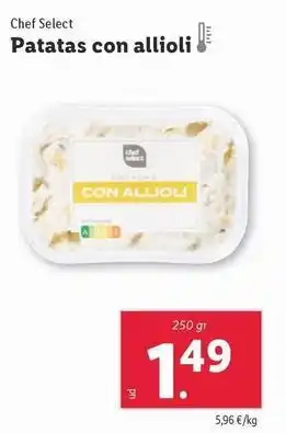 Lidl Chef select - patatas con allioli oferta