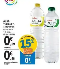 E.Leclerc Eliges - agua oferta