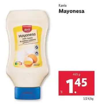 Lidl Kania - mayonesa oferta