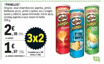 E.Leclerc Pringles 200g oferta