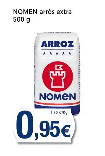 Keisy NOMEN arròs extra oferta