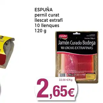 Keisy ESPUÑA pernil curat llescat extrafí oferta