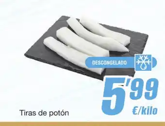 SPAR Fragadis Tiras de potón oferta