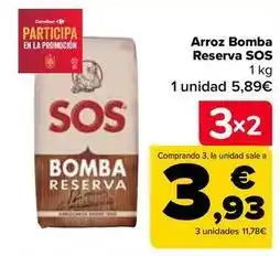 Carrefour Sos - arroz bomba reserva oferta