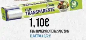 Claudio Ifa sabe - film transparente oferta