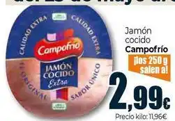 Unide Supermercados Campofrío - jamón cocido oferta