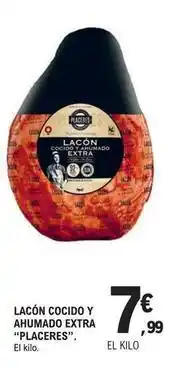 E.Leclerc Placeres - lacón cocido y ahumado extra oferta