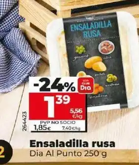 Dia Dia al punto - ensaladilla rusa oferta