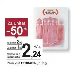 BonpreuEsclat Ferrarini - pernil cuit oferta