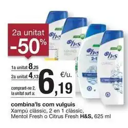 BonpreuEsclat H&s - xampú clàssic oferta